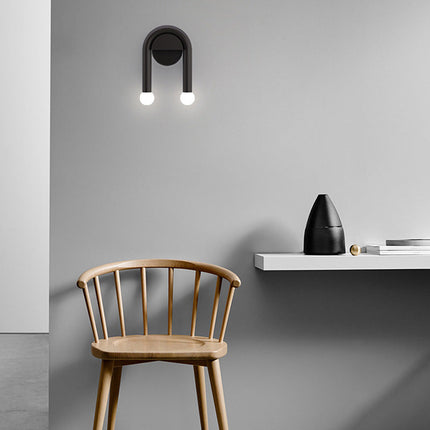 U-Shaped Ball Wall Lamp