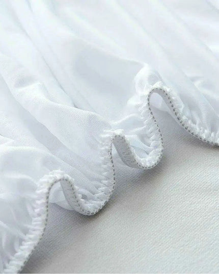 Premium Liquidproof Mattress Protector - Turkish Cotton Blend for All-Weather Comfort