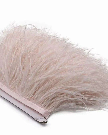 Luxe Ostrich Feather Trim for Exquisite Crafting and Design