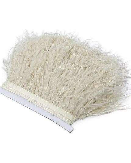 Luxe Ostrich Feather Trim for Exquisite Crafting and Design