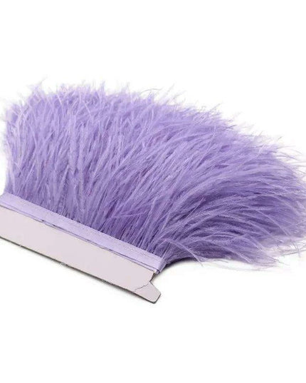 Luxe Ostrich Feather Trim for Exquisite Crafting and Design