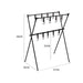 Compact Folding Aluminum Camping Cooking Rack and Organizer for Outdoor Fun