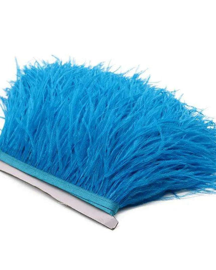 Luxe Ostrich Feather Trim for Exquisite Crafting and Design