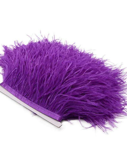 Luxe Ostrich Feather Trim for Exquisite Crafting and Design