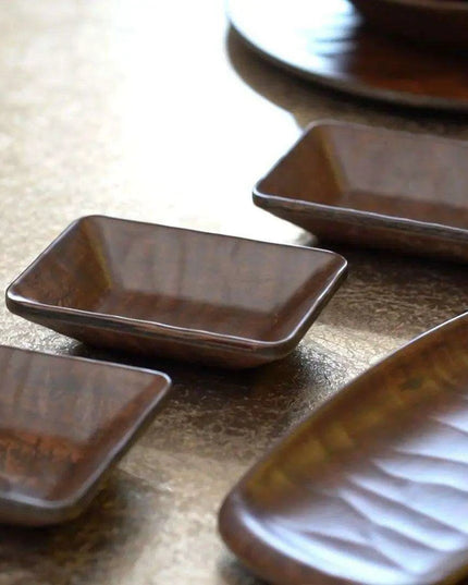 Elegant Unbreakable Japanese Melamine Dining Set - Stylish Plates for Any Occasion