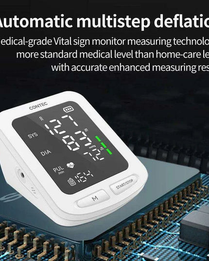 Compact Auto-Inflating Blood Pressure Monitor - Your Ultimate Health Tracking Device