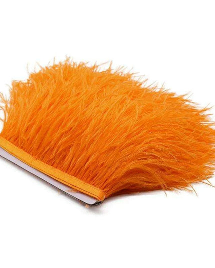Luxe Ostrich Feather Trim for Exquisite Crafting and Design