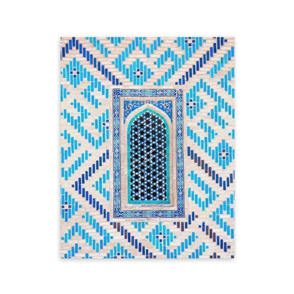 Moroccan Coastal Serenity Canvas Art - Enrich Your Space with Bohemian Charm