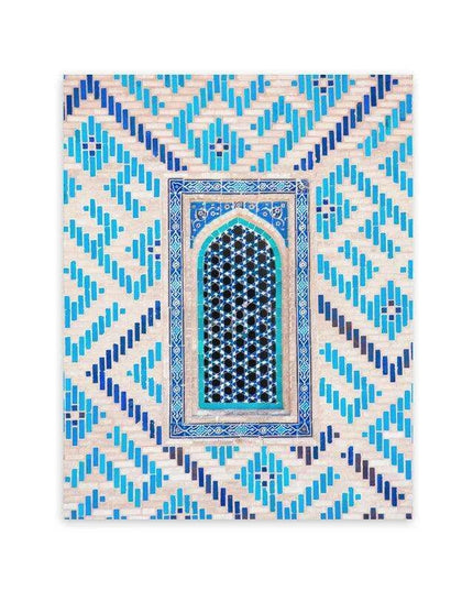 Moroccan Coastal Serenity Canvas Art - Enrich Your Space with Bohemian Charm