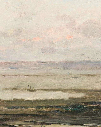 Coastal Calm Art Print - Tranquil Beachscape Canvas