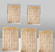 Customizable Wood Bark Elastic Fabric Cylinder Covers for Stunning Dessert Table Decor