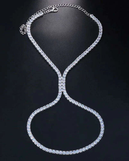 Glamorous Rhinestone High Heel Ankle Bracelet for Fashion-Forward Women