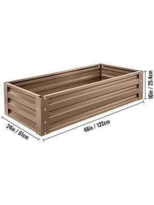 Durable Galvanized Steel Raised Garden Bed for Thriving Plants