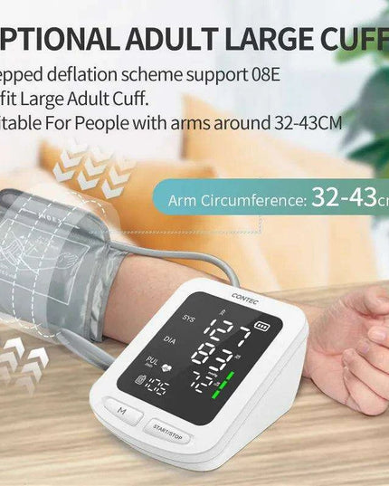 Compact Auto-Inflating Blood Pressure Monitor - Your Ultimate Health Tracking Device