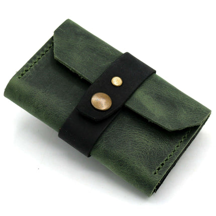 Kalalau Handcrafted Leather Belt-Mounted Card Holder for Timeless Elegance