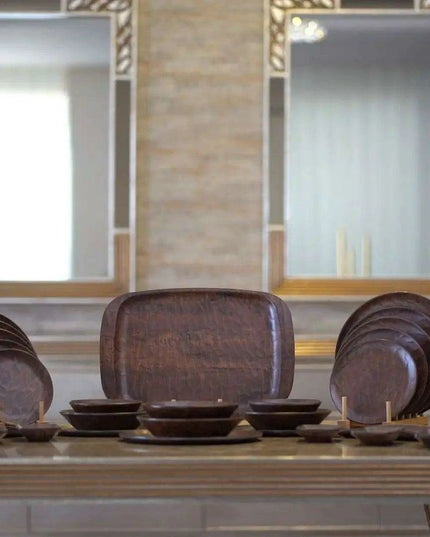 Elegant Unbreakable Japanese Melamine Dining Set - Stylish Plates for Any Occasion