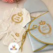 4-PCS(swaddle+overalls+hat + gloves) / turkey / 0-3 M