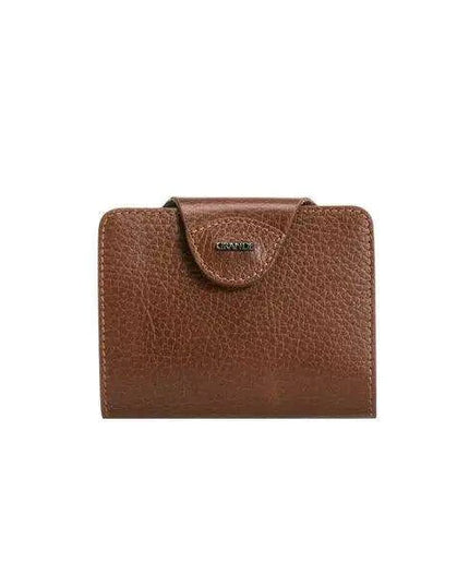 Sophisticated Leather ID Holder Wallet with Multiple Card Slots and Coin Storage