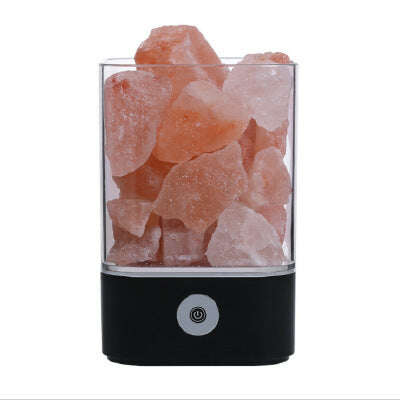 USB Crystal Light Himalayan Salt LED Lamp - Très Elite