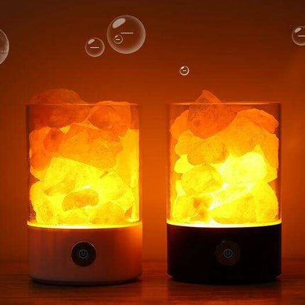 USB Crystal Light Himalayan Salt LED Lamp - Très Elite