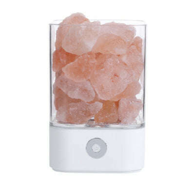 USB Crystal Light Himalayan Salt LED Lamp - Très Elite