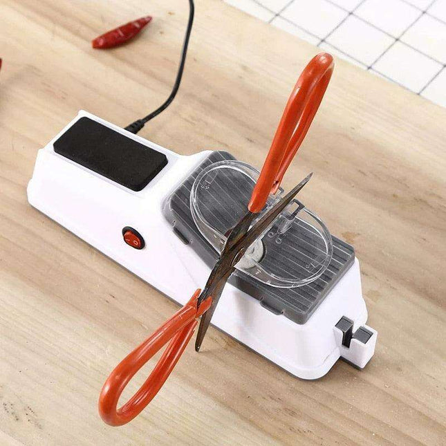 USB Electric Knife Sharpening Tool for Effortless Culinary Precision - Très Elite