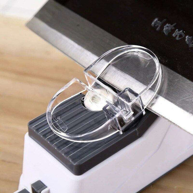 USB Electric Knife Sharpening Tool for Effortless Culinary Precision - Très Elite