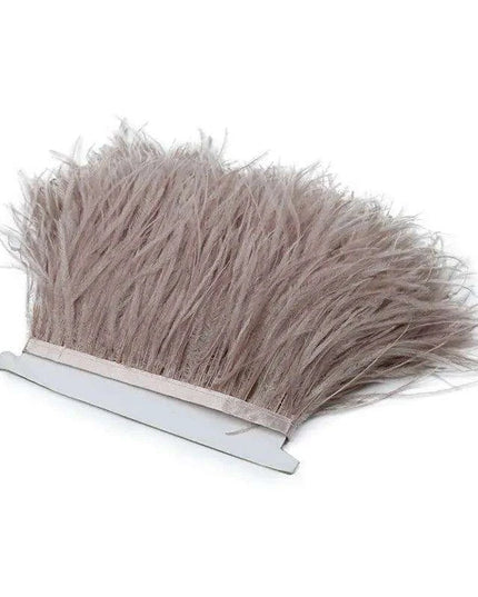 Luxe Ostrich Feather Trim for Exquisite Crafting and Design