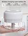 Compact Electric Garlic Chopper with Quick-Slice Technology and Adjustable Capacity