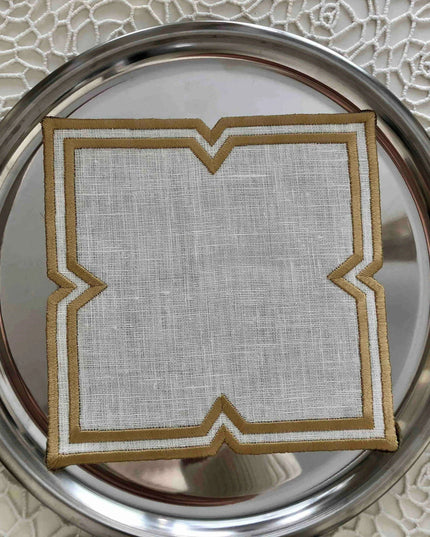 Exquisite Handcrafted Embroidered Table Decor Set with Placemats and Coasters