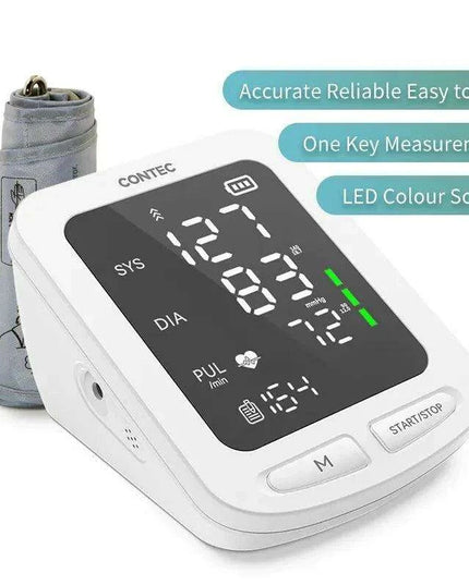 Compact Auto-Inflating Blood Pressure Monitor - Your Ultimate Health Tracking Device