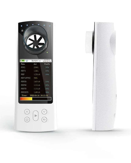 Smart Bluetooth Spirometer for Accurate Lung Function Monitoring and Data Analysis