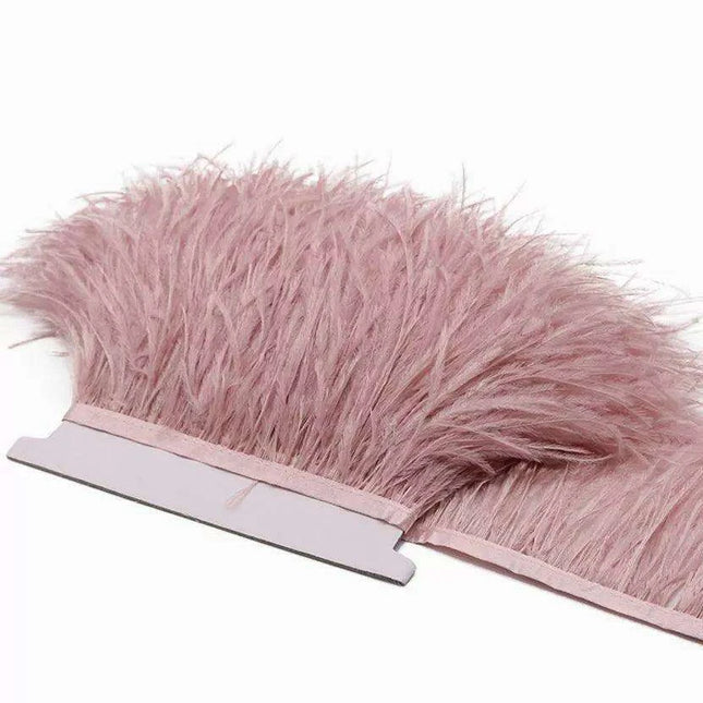 Luxe Ostrich Feather Trim for Exquisite Crafting and Design