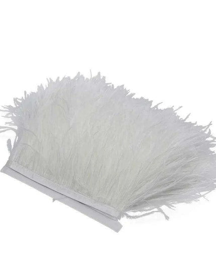 Luxe Ostrich Feather Trim for Exquisite Crafting and Design