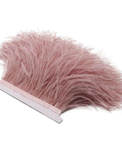 Luxe Ostrich Feather Trim for Exquisite Crafting and Design