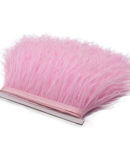 Luxe Ostrich Feather Trim for Exquisite Crafting and Design