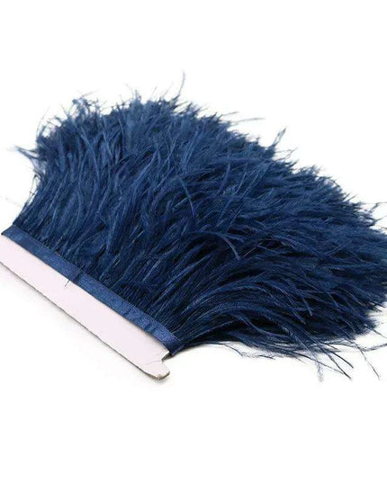 Luxe Ostrich Feather Trim for Exquisite Crafting and Design