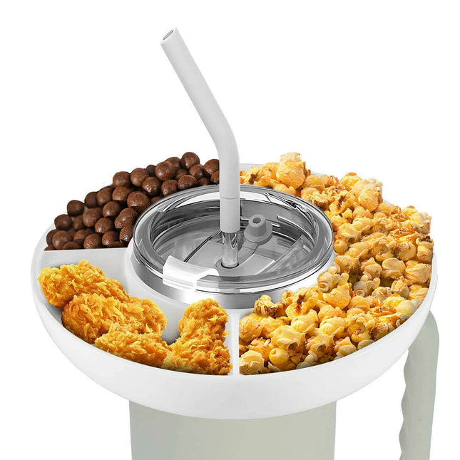 Ultimate 3-Compartment Snack Bowl for 40oz Tumblers