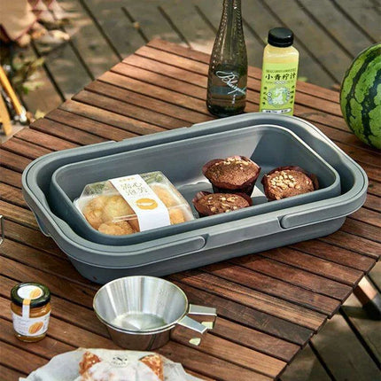 Ultimate All-in-One Picnic Basket for Outdoor Adventures - Compact and Versatile Storage Solution - Très Elite