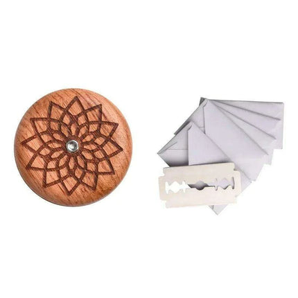 Ultimate Artisan Bread Lame Kit with 5 Precision Blades and Stylish Leather Case - Très Elite