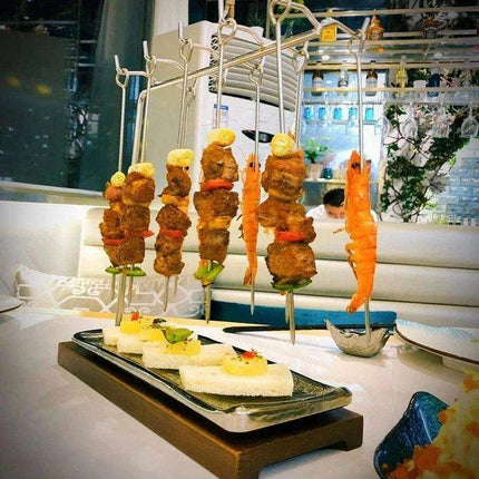 Ultimate BBQ Skewer and Plate Set - Master the Art of Grilling! - Très Elite