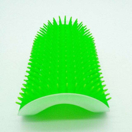 Ultimate Cat Calming Groomer: Self-Massage Brush with Catnip Delight - Très Elite