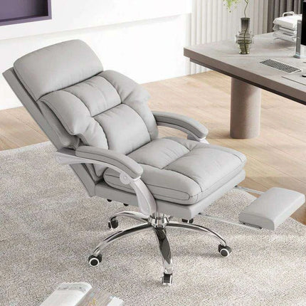 Ultimate Comfort Ergonomic Gaming Chair with Footrest and 360-Degree Swivel Action..