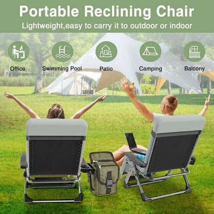 Ultimate Comfort Zero Gravity Outdoor Recliner Chair with Removable Cushion..