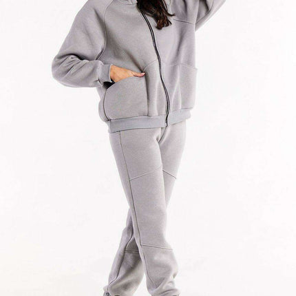 Ultimate Comfort Zip-Up Hoodie with Handy Pockets - Très Elite