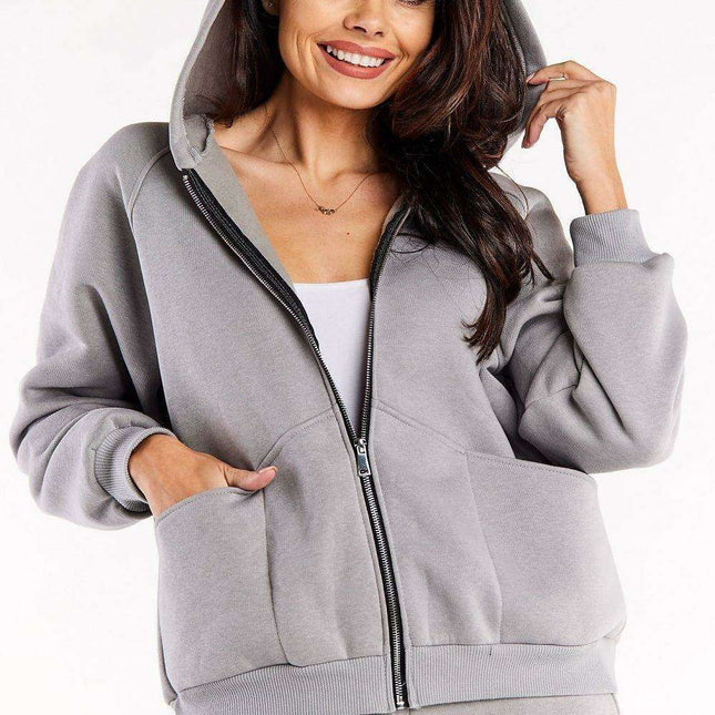 Ultimate Comfort Zip-Up Hoodie with Handy Pockets