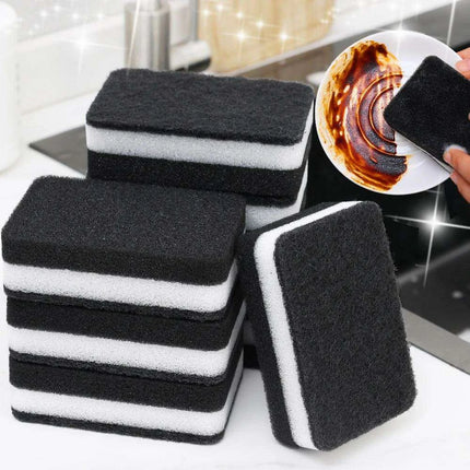 Ultimate Dual-Sided Heavy-Duty Cleaning Sponge for Stubborn Stains - Très Elite