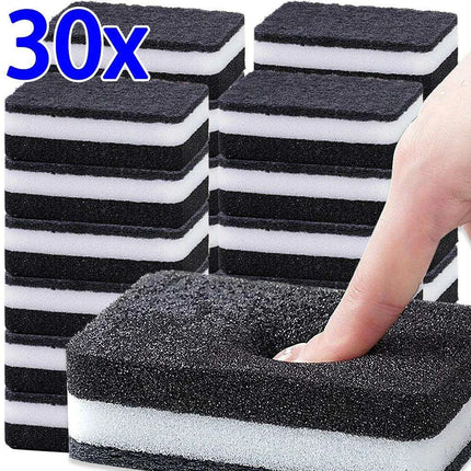 Ultimate Dual-Sided Heavy-Duty Cleaning Sponge for Stubborn Stains - Très Elite