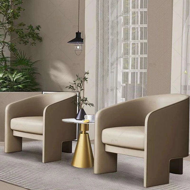 Ultimate Ergonomic Leather Lounge Chair for Gaming and Reading