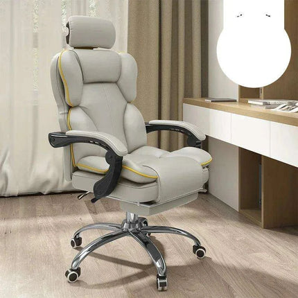 Ultimate Ergonomic Office and Gaming Chair with Adjustable Backrest and Footrest- Très Elite- Très Elite